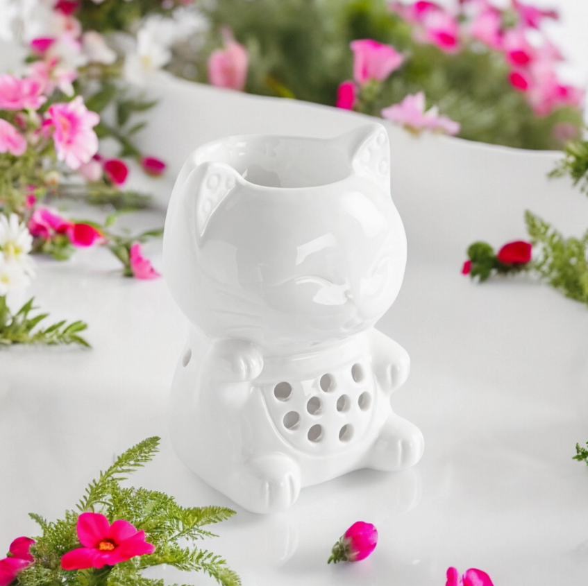 Brûle Parfum Céramy Tommy le Chat – Brûleur pour fondants