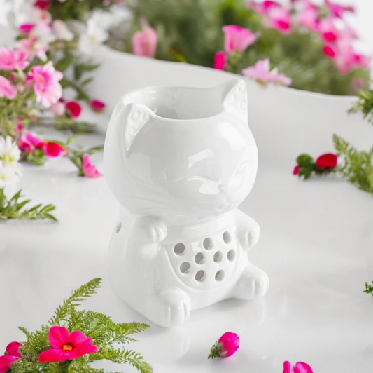 Brûle Parfum Céramy Tommy le Chat – Brûleur pour fondants