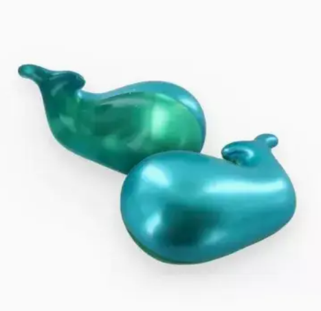 Perles de bain baleine/monoï