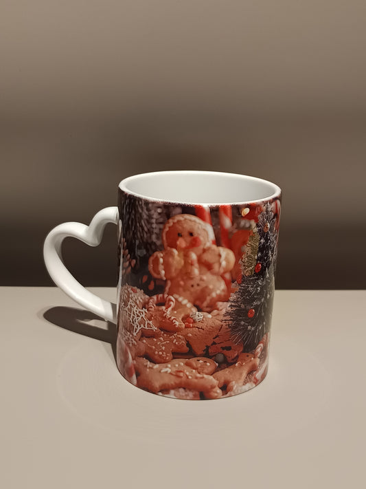 Mug décor pain d'épices