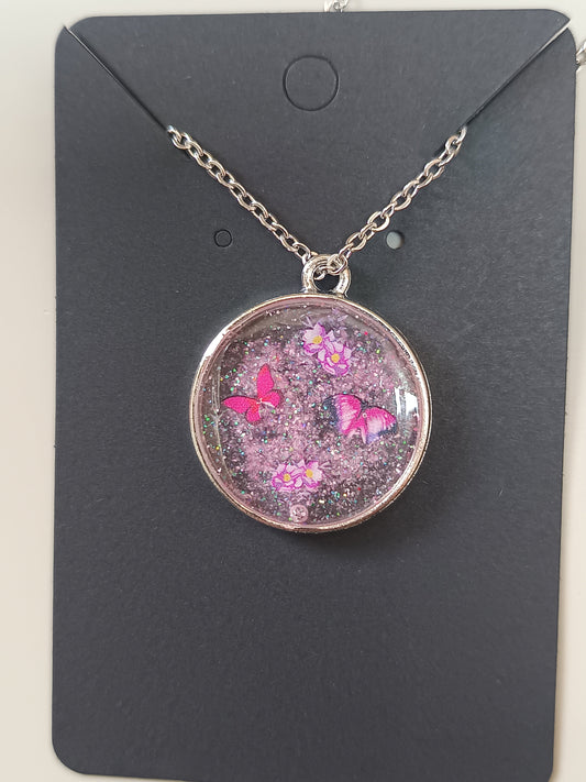 Collier en résine uv