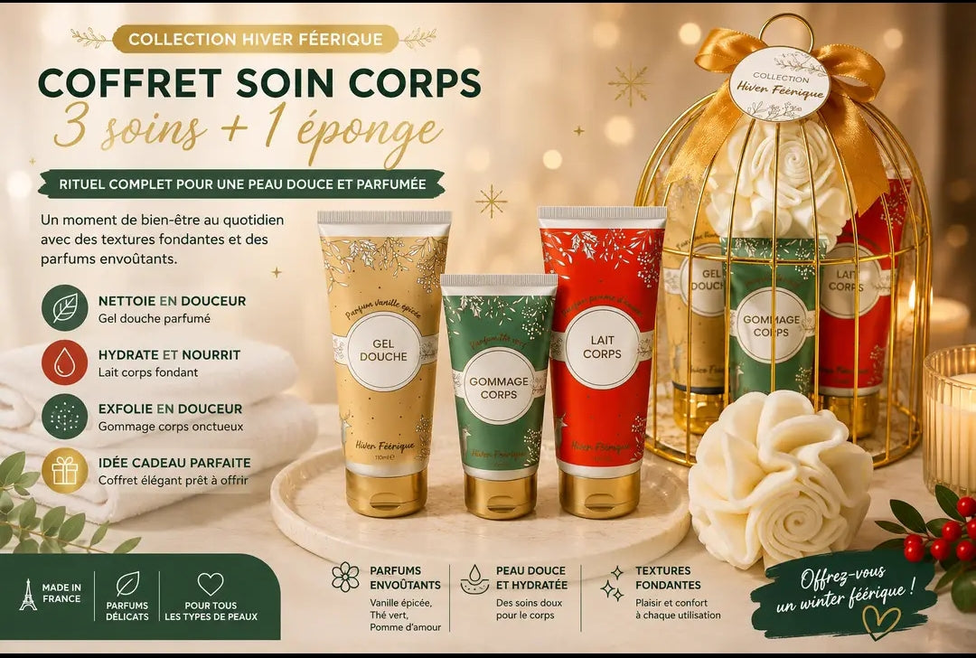 Coffret beauté hiver féerique
