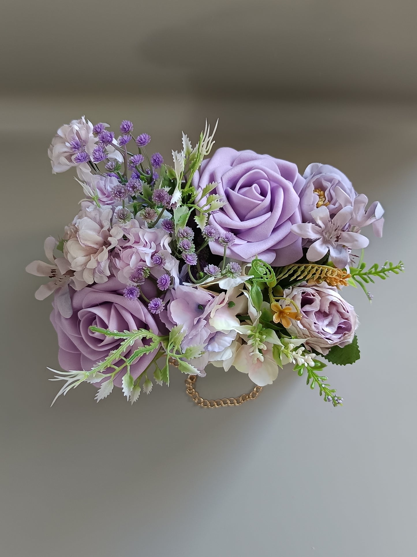 Sac floral violet
