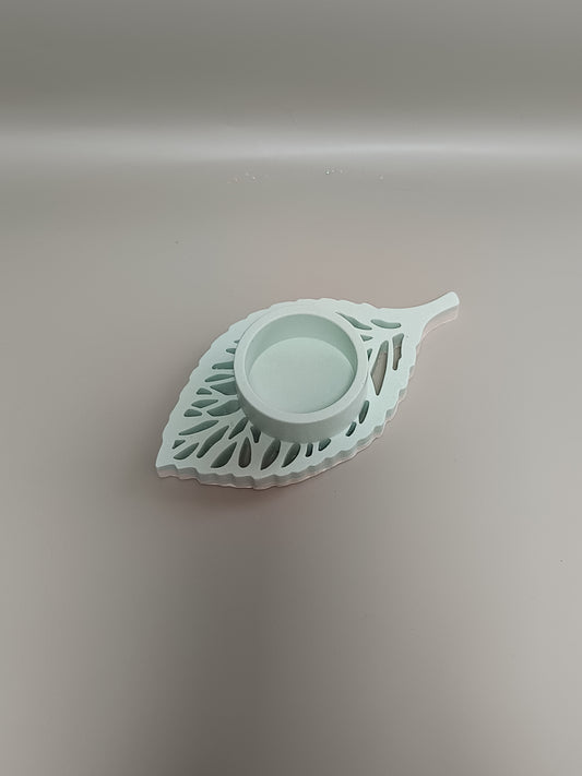 Bougeoir feuille